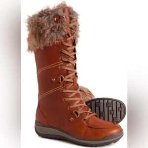 Merrell Snowcreek Faux Fur Lined Waterproof Winter Boot (Women) Sz 8.5 NWOB